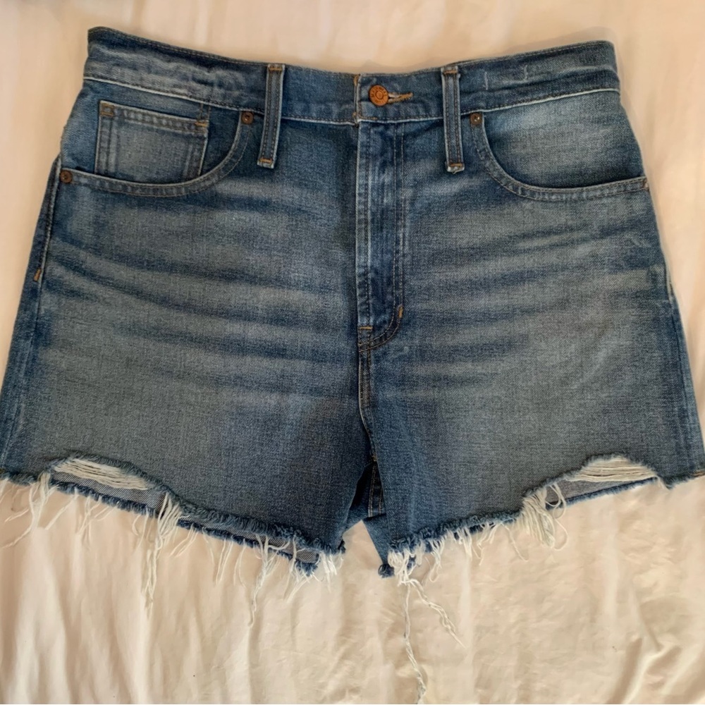 NWOT Madewell high waist denim shorts Sz 30